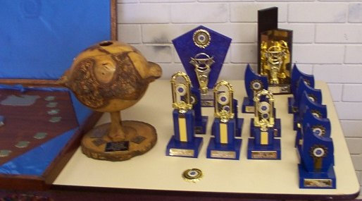 Trophies for the events